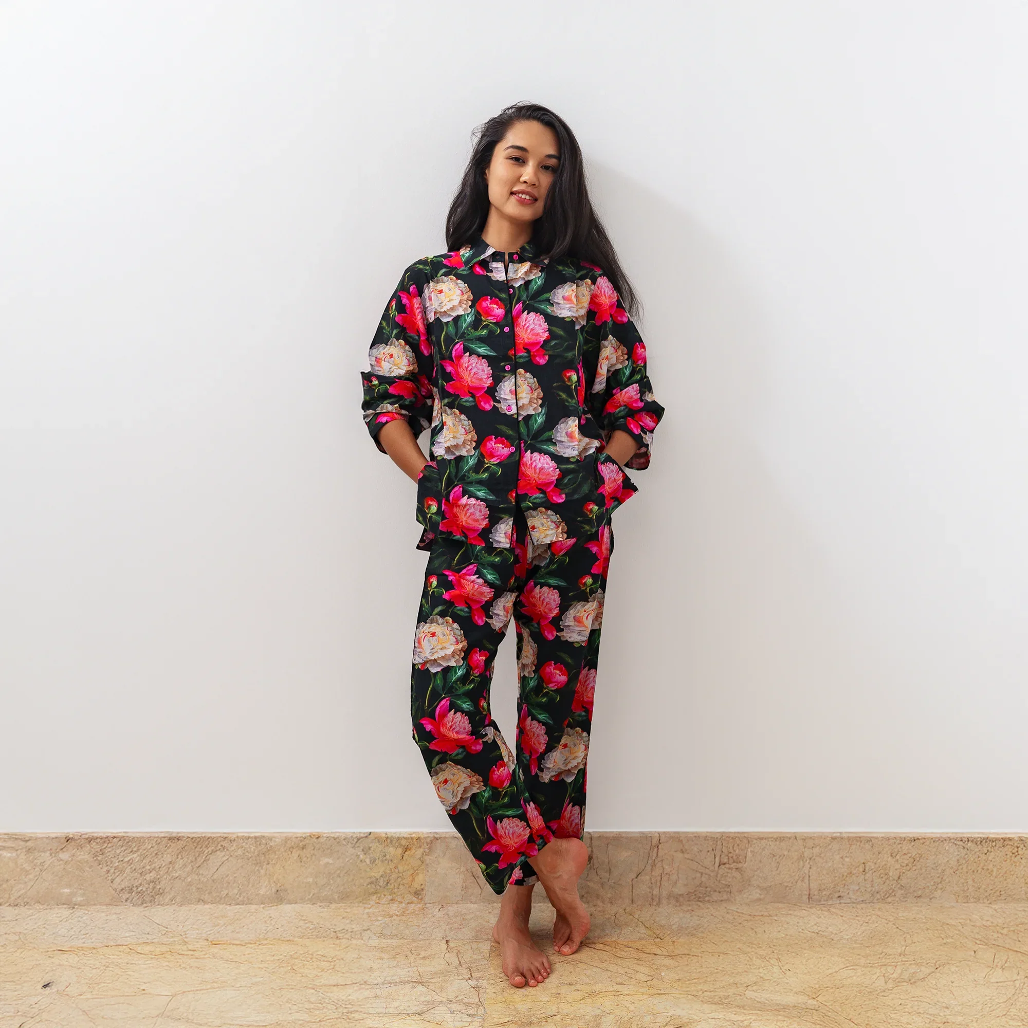 Ultra-Light Cotton Voile Pyjama Set