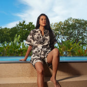 Ultra-Light Cotton Voile Shorts Set