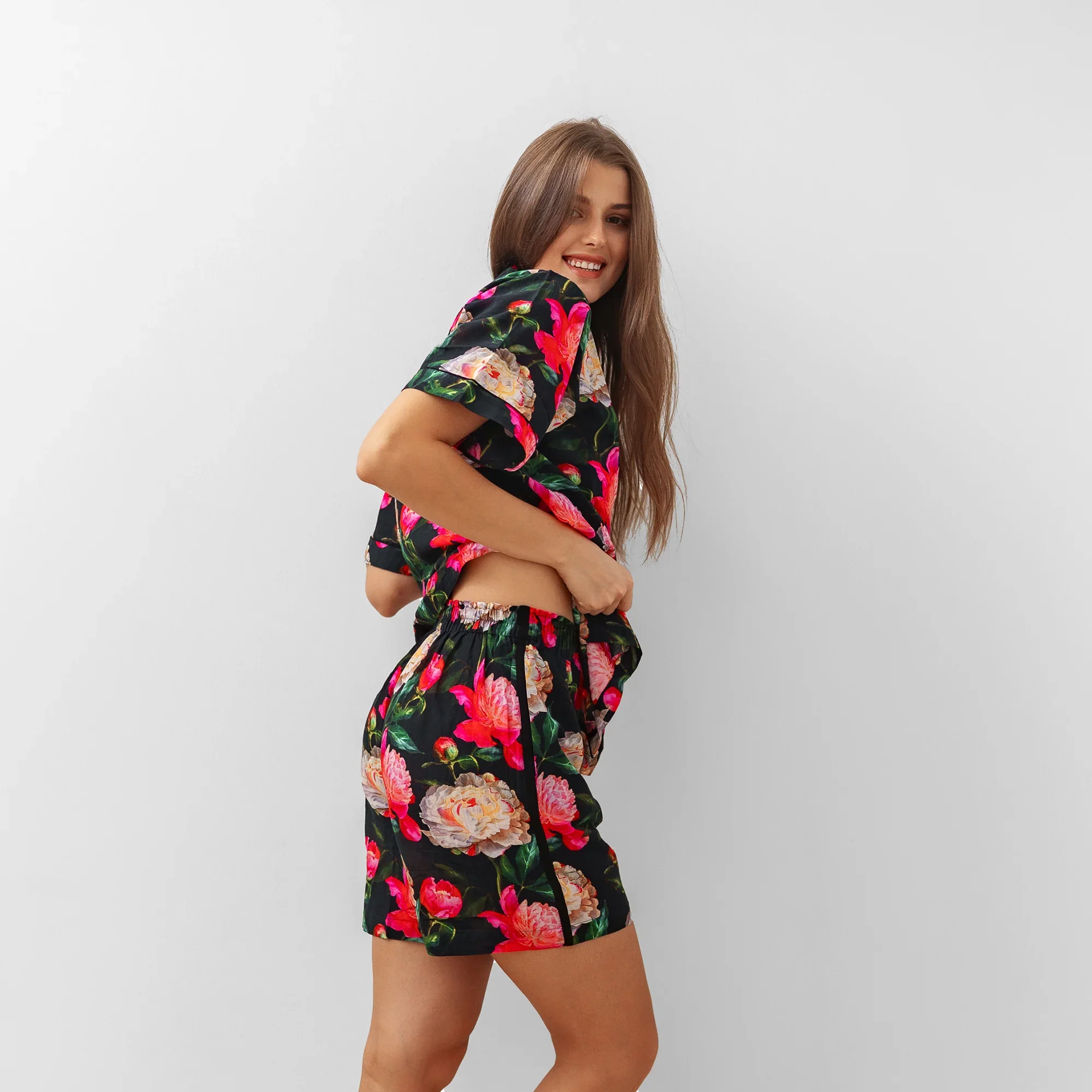 Ultra-Light Cotton Voile Shorts Set