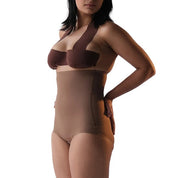 Super Edge body contouring garment worn by a model, showcasing support and style.