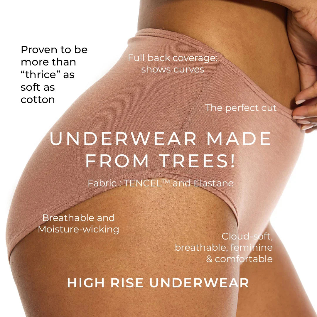 High-Rise Tencel Brief