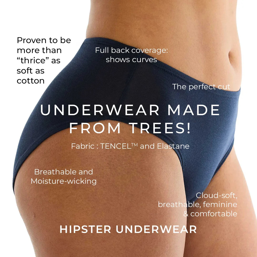 Stretch Tencel Hipster Panty