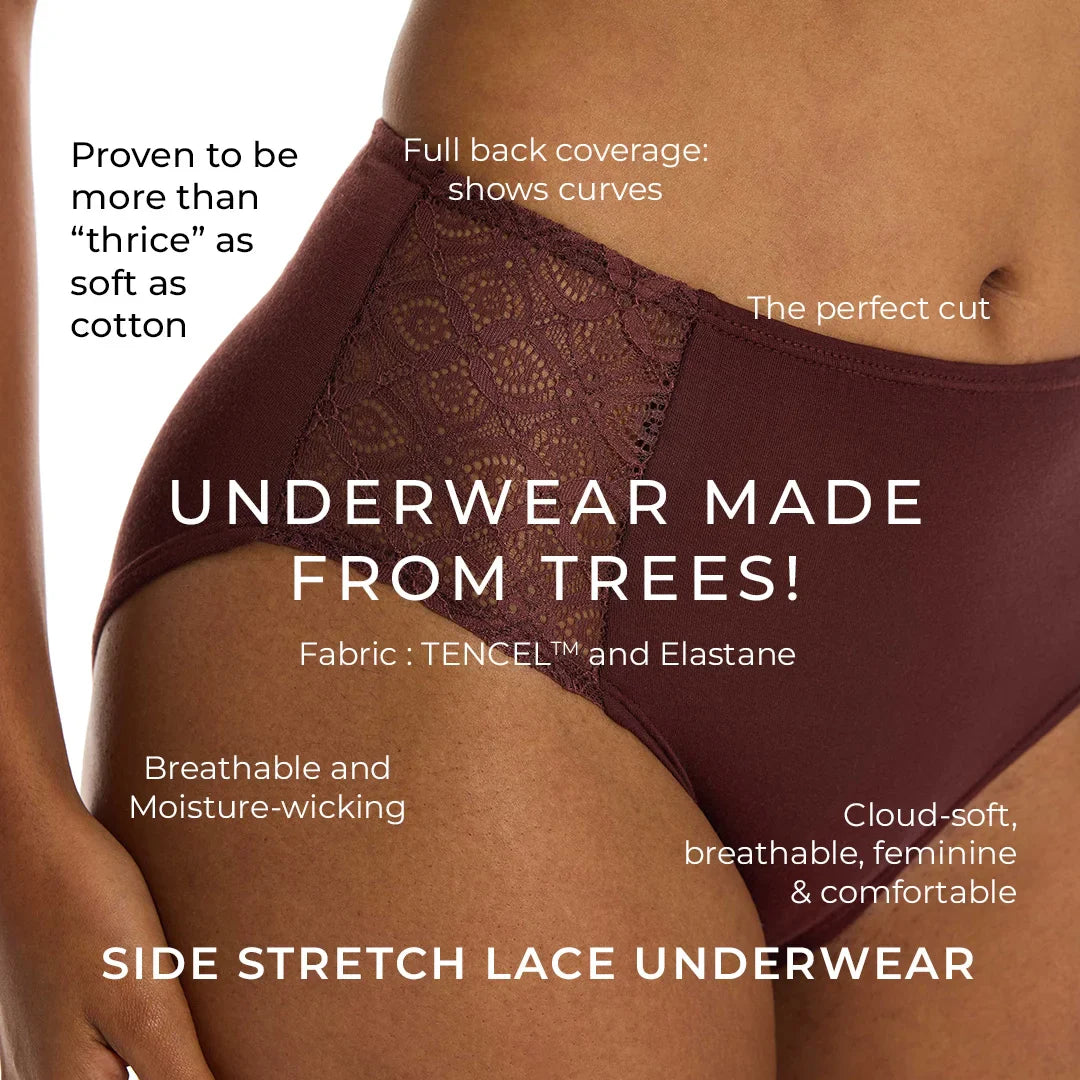 Side-Stretch Lace HipHugger