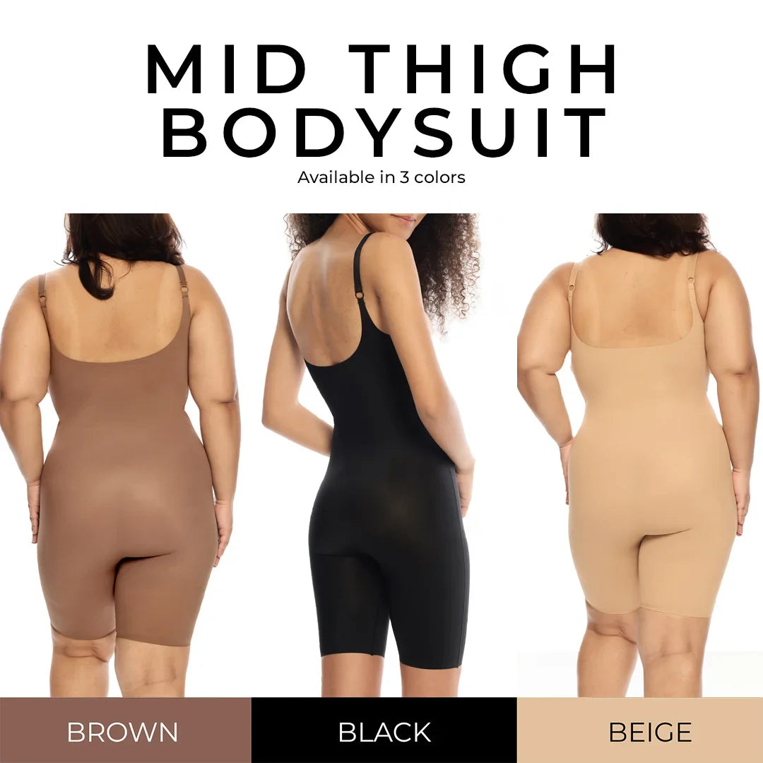 Mid-Thigh Bodysuit Body Shaper