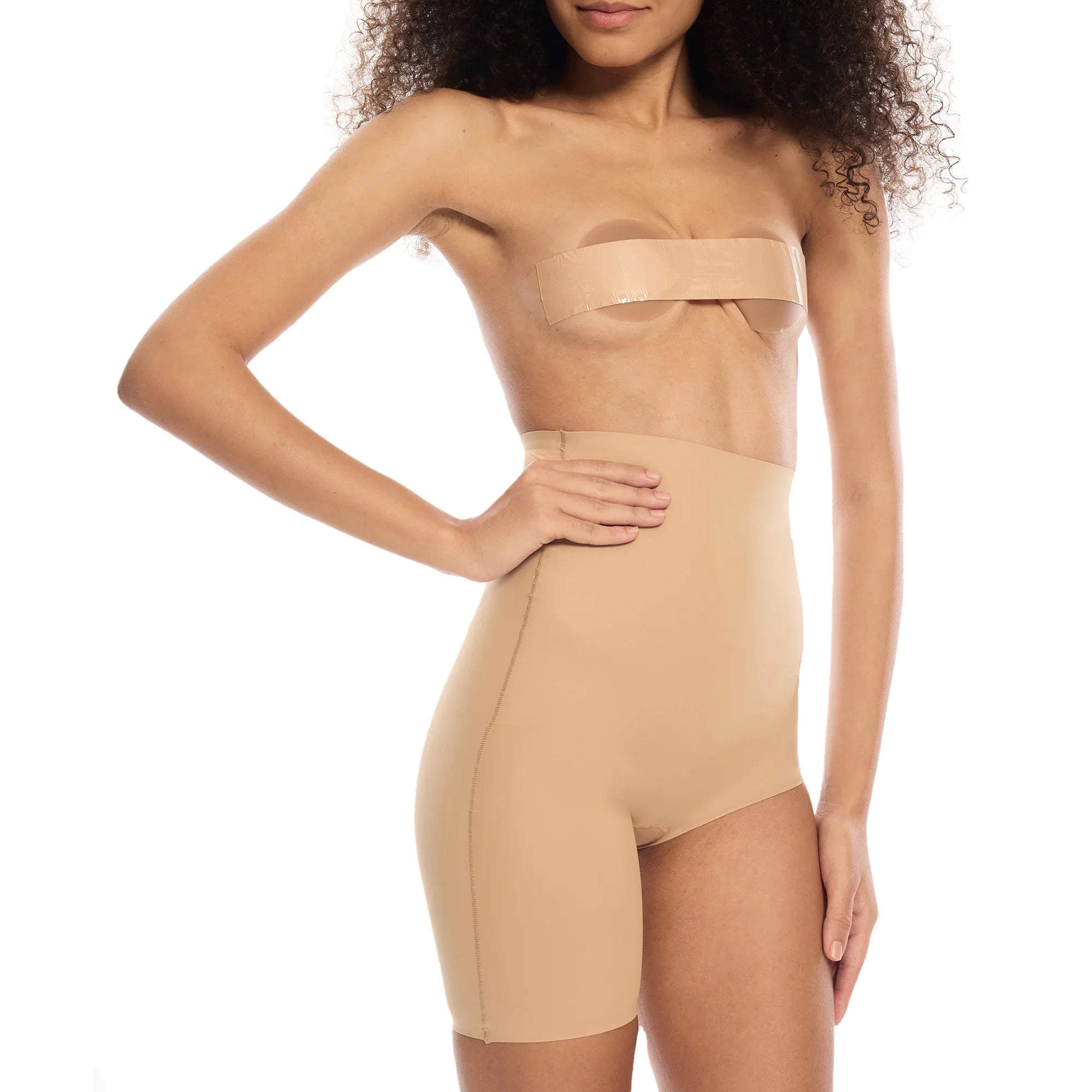 Right Leg Shorty shapewear for a smooth, sculpted silhouette.