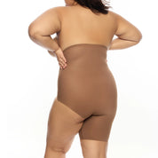 Right Leg Shorty shapewear showcasing back view on a model.