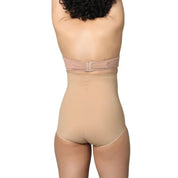 Back view of the Super Edge body shaper in nude.