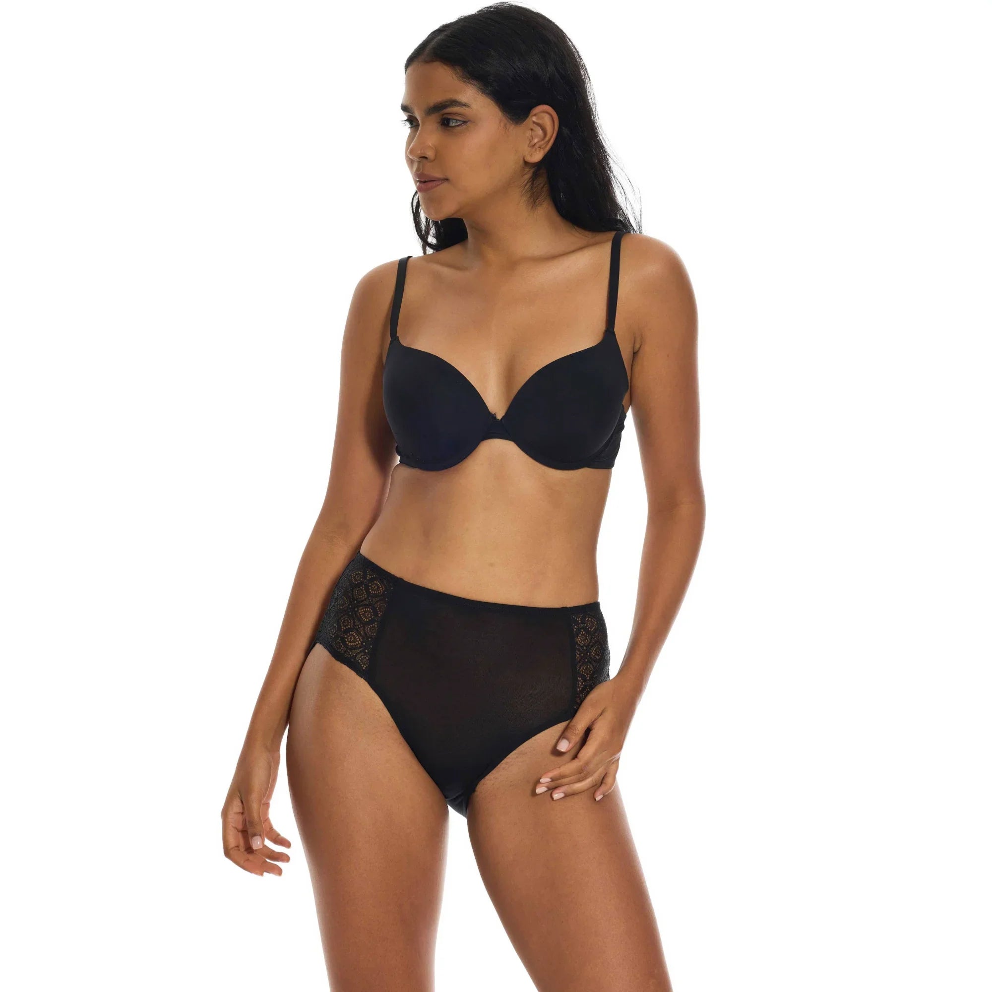 Side-Stretch Lace HipHugger