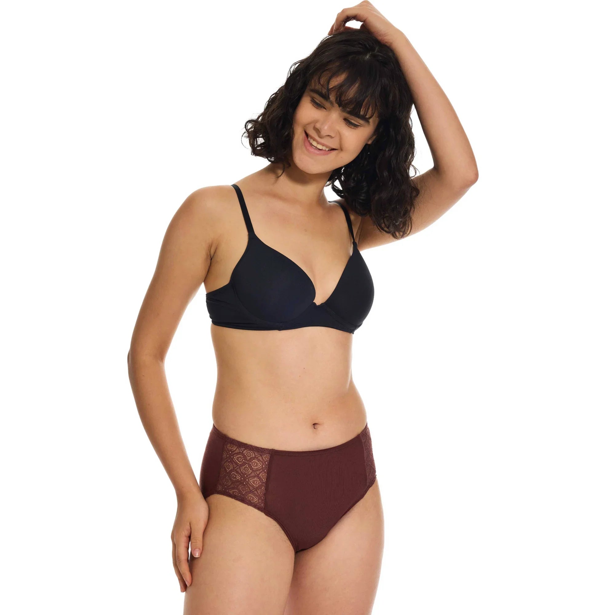 Side-Stretch Lace HipHugger