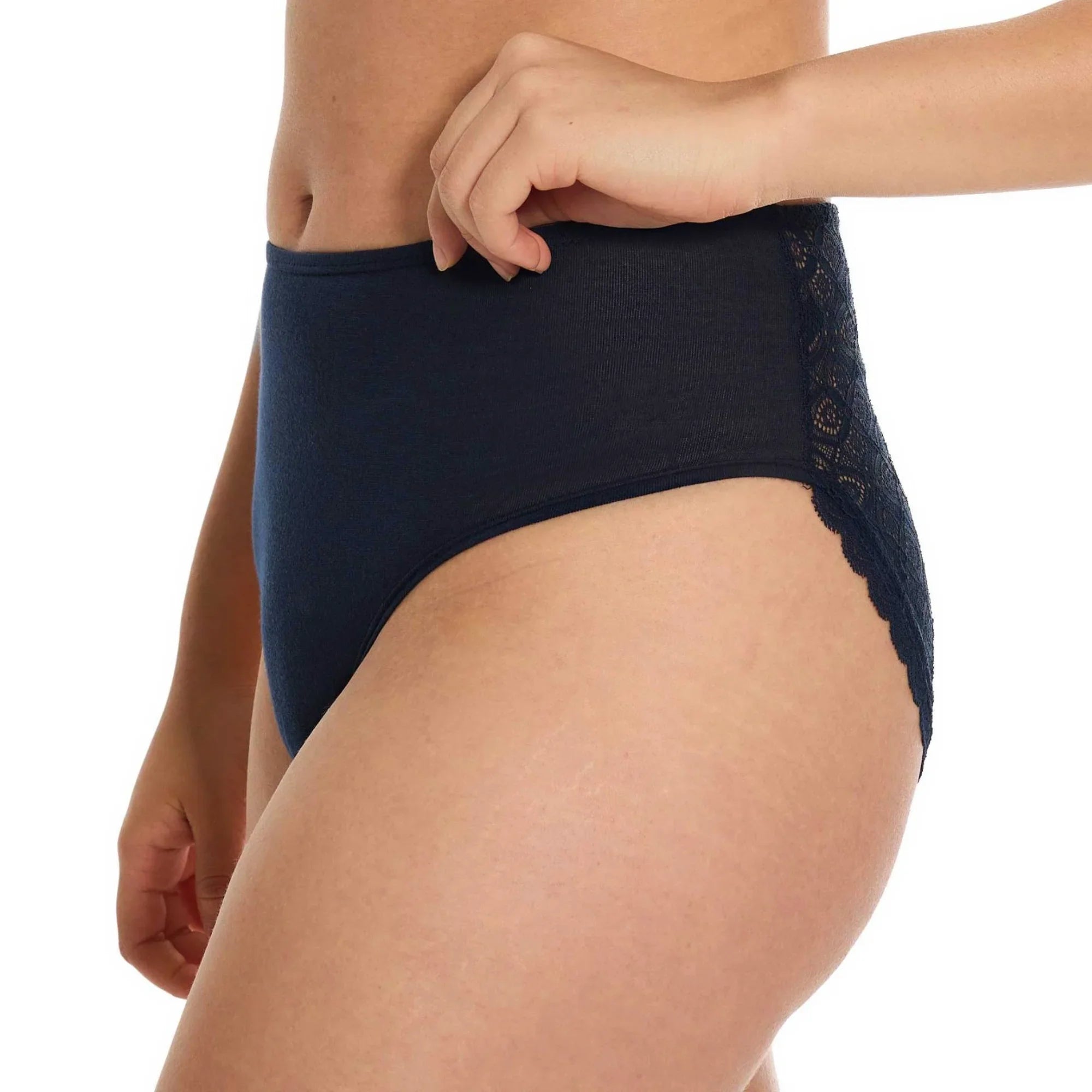 Lace-Back Hipster Panty