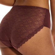 Lace-Back Hipster Panty